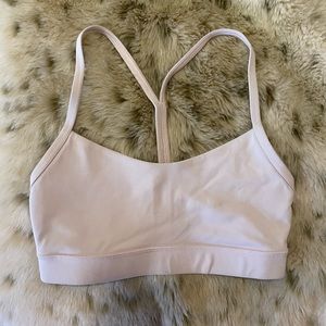 Light pink Lululemon sports bra size 4